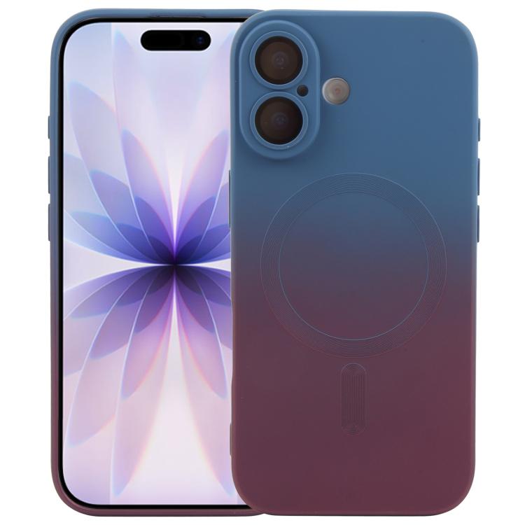 เคสโทรศัพท์ซิลิโคน TPU แบบไล่ระดับสีพร้อม MagSafe สำหรับ iPhone 17e / 16e, สำหรับ iPhone 17 Pro Max, สำหรับ iPhone 17 Pro, สำหรับ iPhone 17, สำหรับ iPhone Air, สำหรับ iPhone 16 Pro Max, สำหรับ iPhone 16 Pro, สำหรับ iPhone 16 Plus