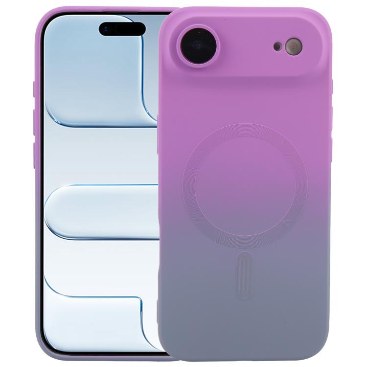 เคสโทรศัพท์ซิลิโคน TPU แบบไล่ระดับสีพร้อม MagSafe สำหรับ iPhone 17e / 16e, สำหรับ iPhone 17 Pro Max, สำหรับ iPhone 17 Pro, สำหรับ iPhone 17, สำหรับ iPhone Air, สำหรับ iPhone 16 Pro Max, สำหรับ iPhone 16 Pro, สำหรับ iPhone 16 Plus