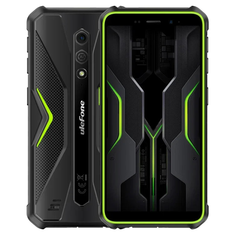 Ulefone Armor X12 Pro, โทรศัพท์กันกระแทก IP68/IP69K, หน้าจอ 5.45 นิ้ว Android 15 MediaTek Helio G36 Octa Core, เครือข่าย: 4G, NFC, 4GB+64GB