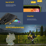 Ulefone Armor X12 Pro, โทรศัพท์กันกระแทก IP68/IP69K, หน้าจอ 5.45 นิ้ว Android 15 MediaTek Helio G36 Octa Core, เครือข่าย: 4G, NFC, 4GB+64GB