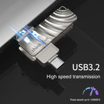 แฟลชไดรฟ์ Lenovo Thinkplus MU232 USB 3.2 + USB-C / Type-C หัวคู่ ความจุ 64GB, 128GB, 256GB