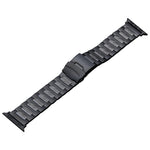 Safety Buckle Titanium Steel Watch Band, For Apple Watch Series 5 44mm, For Apple Watch Series 5 40mm, For Apple Watch Series 4 44mm, For Apple Watch 42mm, For Apple Watch Series 4 40mm, For Apple Watch Series 3 38mm, For Apple Watch 38mm              ...