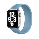 สายรัดข้อมือซิลิโคนยืดหยุ่นสีพื้นสำหรับ Apple Watch Series 5 & 4 44 มม. / 3 & 2 & 1 42 มม., ขนาด:S 130 มม., S 130 มม., ขนาด:M 143 มม., M 143 มม., ขนาด:L 156 มม., L 156 มม.