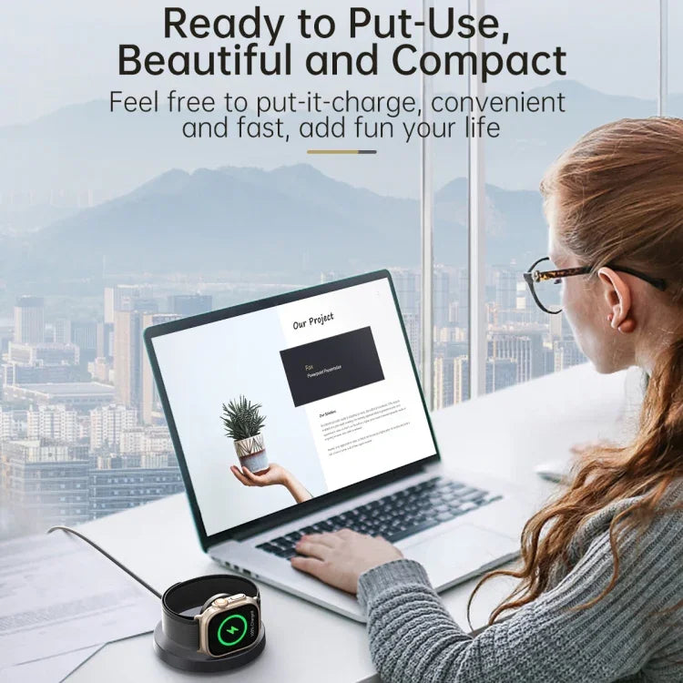 ที่ชาร์จไร้สายแม่เหล็กพับได้สำหรับ Apple Watch V17A, สำหรับ Apple Watch
