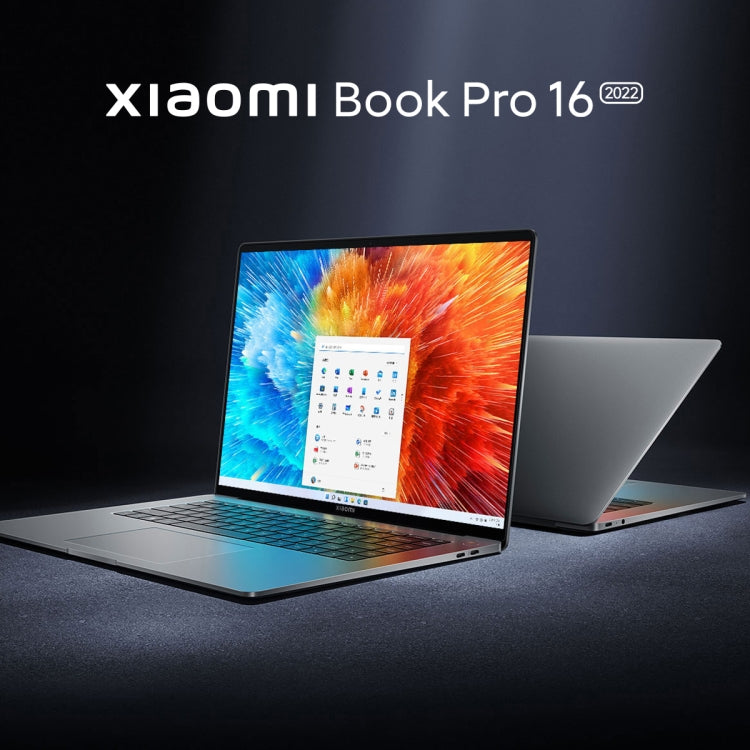 Xiaomi Book Pro 16 2022 แล็ปท็อป, หน้าจอสัมผัส 16 นิ้ว Windows 11 Home เวอร์ชันจีน, Intel เจนเนอเรชัน 12 Core i7-1260P RTX2050 การ์ดจอแยก, i7-1260P RTX2050