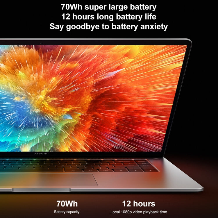 Xiaomi Book Pro 16 2022 แล็ปท็อป, หน้าจอสัมผัส 16 นิ้ว Windows 11 Home เวอร์ชันจีน, Intel เจนเนอเรชัน 12 Core i7-1260P RTX2050 การ์ดจอแยก, i7-1260P RTX2050