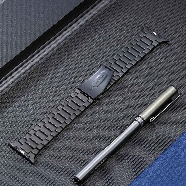 สายรัดนาฬิกาสเตนเลสสตีลหัวเข็มขัดแบน สำหรับ Apple Watch Series 2 42 มม., สำหรับ Apple Watch Series 2 38 มม.