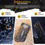 Ulefone Armor X13, โทรศัพท์กันกระแทก IP68/IP69K, หน้าจอ 6.52 นิ้ว Android 15 MediaTek Helio G36 Octa Core, เครือข่าย: 4G, NFC, OTG, 6GB+64GB