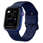 สายรัดนาฬิกาซิลิโคนพร้อมหัวล็อกหมุด สำหรับ Apple Watch 38mm