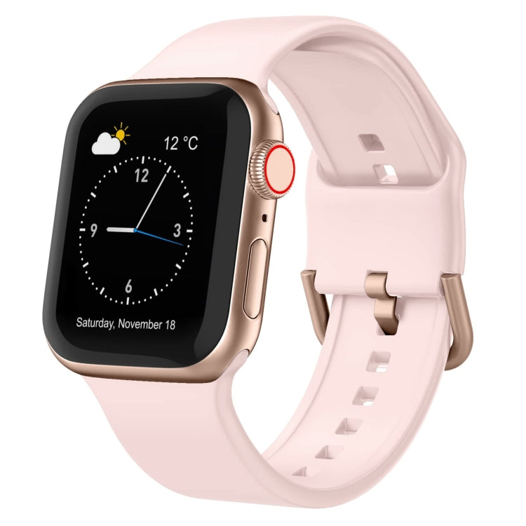Pin Buckle Silicone Watch Band, For Apple Watch Series 2 42mm