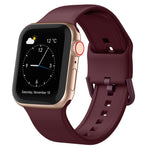 Pin Buckle Silicone Watch Band, For Apple Watch Series 2 38mm