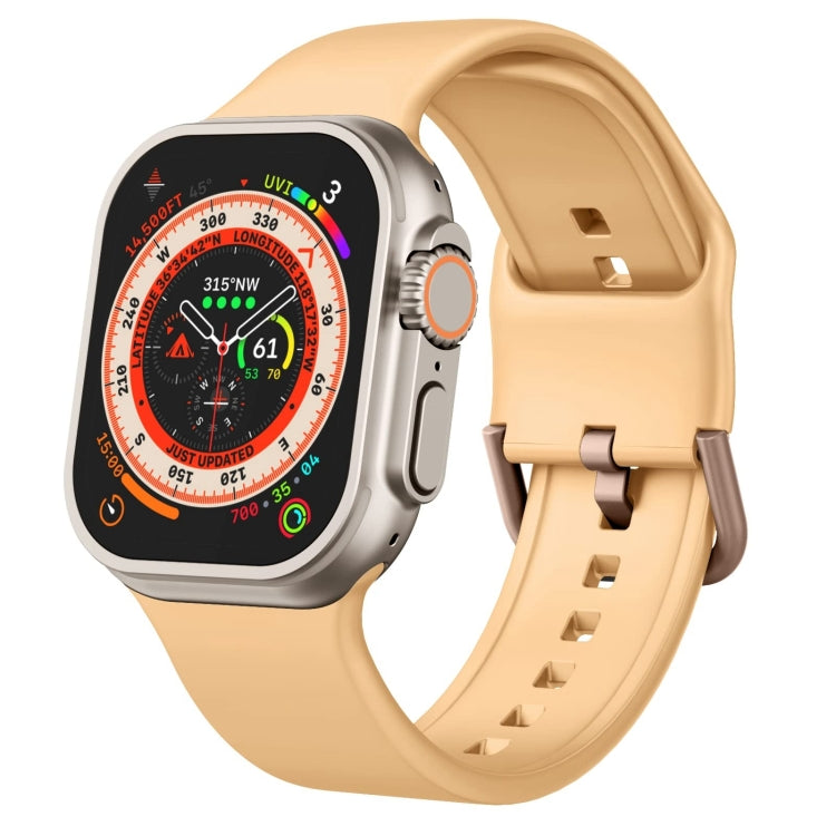 สายรัดนาฬิกาซิลิโคนหัวเข็มขัด สำหรับ Apple Watch Series 9 41 มม.