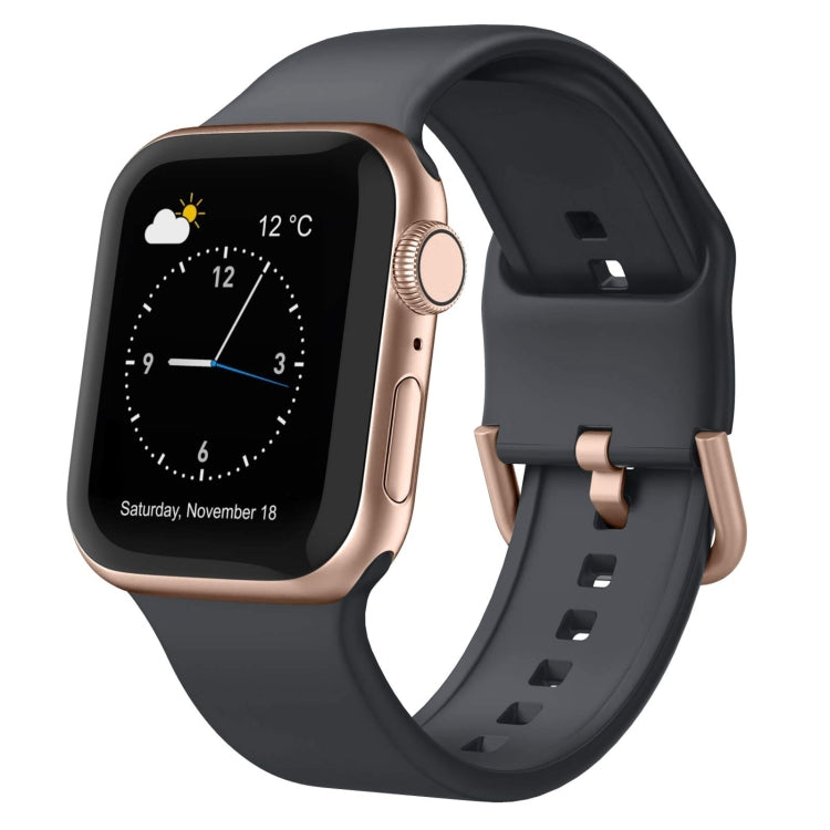 สายรัดนาฬิกาซิลิโคนหัวเข็มขัด สำหรับ Apple Watch SE 2023 ขนาด 40 มม.
