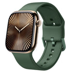 สายรัดนาฬิกาซิลิโคนหัวเข็มขัด สำหรับ Apple Watch Series 10 ขนาด 46 มม.