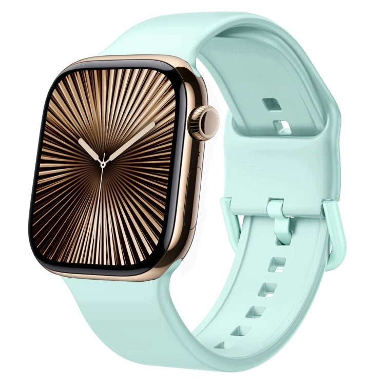 สายรัดนาฬิกาซิลิโคนหัวเข็มขัด สำหรับ Apple Watch Series 10 ขนาด 46 มม.
