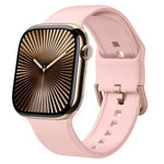 สายรัดนาฬิกาซิลิโคนหัวเข็มขัด สำหรับ Apple Watch Series 10 ขนาด 46 มม.