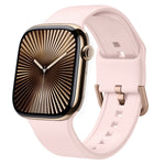 สายรัดนาฬิกาซิลิโคนหัวเข็มขัด สำหรับ Apple Watch Series 10 ขนาด 46 มม.
