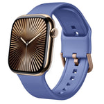 สายรัดนาฬิกาซิลิโคนหัวเข็มขัด สำหรับ Apple Watch Series 10 ขนาด 46 มม.