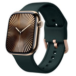สายรัดนาฬิกาซิลิโคนหัวเข็มขัด สำหรับ Apple Watch Series 10 ขนาด 46 มม.