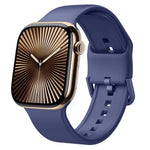 สายรัดนาฬิกาซิลิโคนหัวเข็มขัด สำหรับ Apple Watch Series 10 ขนาด 46 มม.