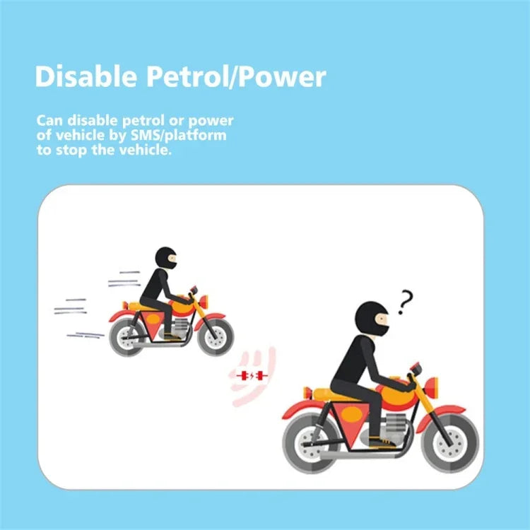 C26 เครื่องติดตามดาวเทียม GPS ติดตามรถยนต์ ระบบกันขโมย สามารถตัดน้ำมันและไฟฟ้าได้, 9-36V