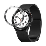 กรอบเหล็กป้องกันวงแหวนสไตล์ A สำหรับ Samsung Galaxy Watch6 Classic 47mm, สำหรับ Samsung Galaxy Watch6 Classic 43mm
