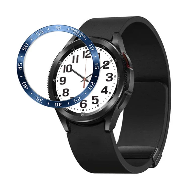 กรอบเหล็กป้องกันวงแหวนสไตล์ A สำหรับ Samsung Galaxy Watch6 Classic 47mm, สำหรับ Samsung Galaxy Watch6 Classic 43mm