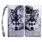 3D Painted Leather Phone Case, For iPhone 15 Pro Max, For iPhone 15 Pro, For iPhone 15 Plus, For iPhone 15
