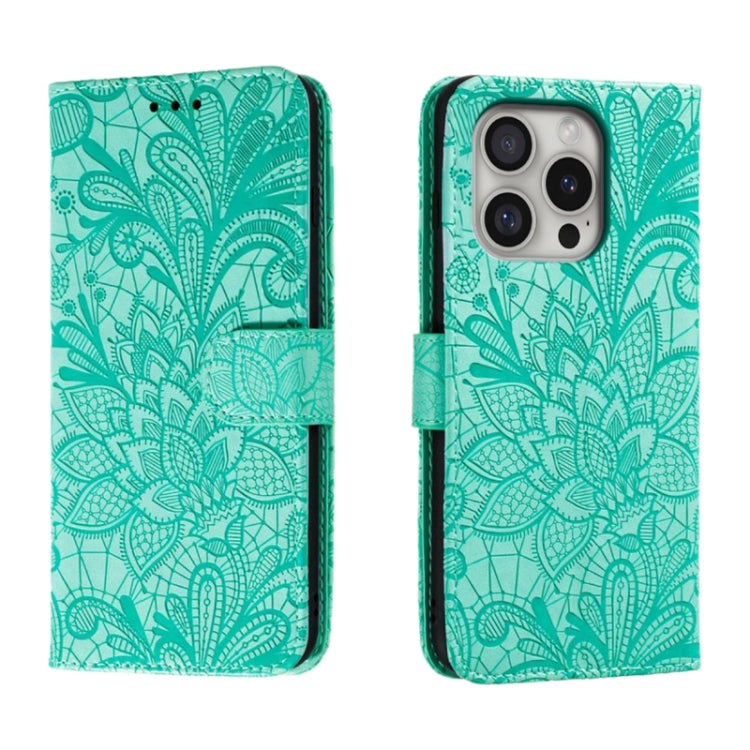เคสโทรศัพท์หนังแบบพลิกลายดอกไม้ลูกไม้สำหรับนูน สำหรับ iPhone 17e / 16e, สำหรับ iPhone 17 Pro Max, สำหรับ iPhone 17 Pro, สำหรับ iPhone 17, สำหรับ iPhone Air, สำหรับ iPhone 16 Pro Max, สำหรับ iPhone 16 Pro, สำหรับ iPhone 16 Plus