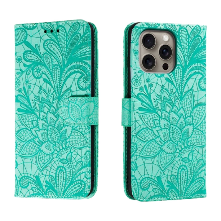 เคสโทรศัพท์หนังแบบพลิกลายดอกไม้ลูกไม้สำหรับนูน สำหรับ iPhone 17e / 16e, สำหรับ iPhone 17 Pro Max, สำหรับ iPhone 17 Pro, สำหรับ iPhone 17, สำหรับ iPhone Air, สำหรับ iPhone 16 Pro Max, สำหรับ iPhone 16 Pro, สำหรับ iPhone 16 Plus