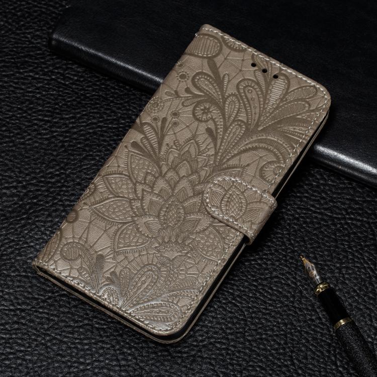 เคสโทรศัพท์หนังแบบพลิกลายดอกไม้ลูกไม้สำหรับนูน สำหรับ iPhone 17e / 16e, สำหรับ iPhone 17 Pro Max, สำหรับ iPhone 17 Pro, สำหรับ iPhone 17, สำหรับ iPhone Air, สำหรับ iPhone 16 Pro Max, สำหรับ iPhone 16 Pro, สำหรับ iPhone 16 Plus