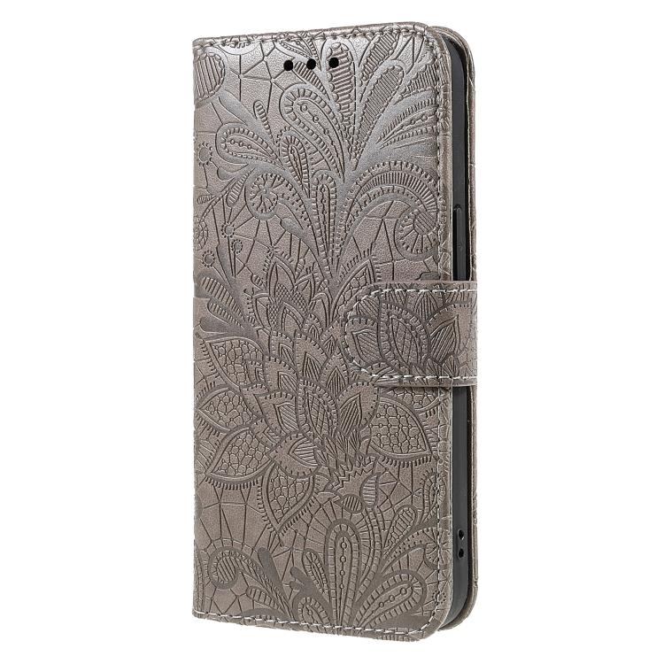 เคสโทรศัพท์หนังแบบพลิกลายดอกไม้ลูกไม้สำหรับนูน สำหรับ iPhone 17e / 16e, สำหรับ iPhone 17 Pro Max, สำหรับ iPhone 17 Pro, สำหรับ iPhone 17, สำหรับ iPhone Air, สำหรับ iPhone 16 Pro Max, สำหรับ iPhone 16 Pro, สำหรับ iPhone 16 Plus