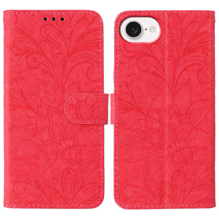 เคสโทรศัพท์หนังแบบพลิกลายดอกไม้ลูกไม้สำหรับนูน สำหรับ iPhone 17e / 16e, สำหรับ iPhone 17 Pro Max, สำหรับ iPhone 17 Pro, สำหรับ iPhone 17, สำหรับ iPhone Air, สำหรับ iPhone 16 Pro Max, สำหรับ iPhone 16 Pro, สำหรับ iPhone 16 Plus