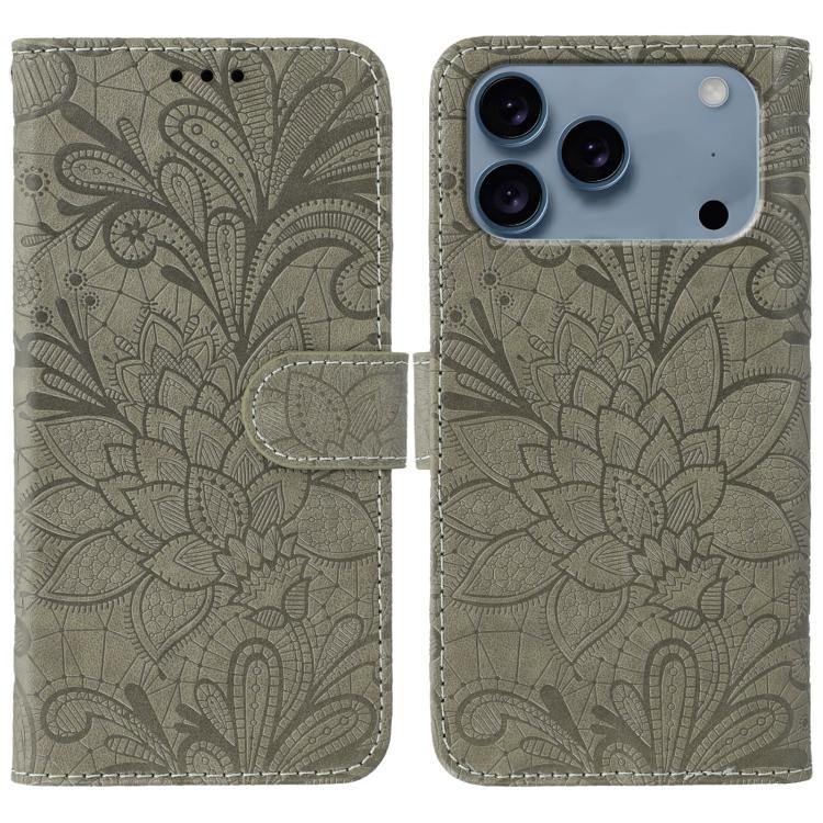 เคสโทรศัพท์หนังแบบพลิกลายดอกไม้ลูกไม้สำหรับนูน สำหรับ iPhone 17e / 16e, สำหรับ iPhone 17 Pro Max, สำหรับ iPhone 17 Pro, สำหรับ iPhone 17, สำหรับ iPhone Air, สำหรับ iPhone 16 Pro Max, สำหรับ iPhone 16 Pro, สำหรับ iPhone 16 Plus