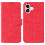 เคสโทรศัพท์หนังแบบพลิกลายดอกไม้ลูกไม้สำหรับนูน สำหรับ iPhone 17e / 16e, สำหรับ iPhone 17 Pro Max, สำหรับ iPhone 17 Pro, สำหรับ iPhone 17, สำหรับ iPhone Air, สำหรับ iPhone 16 Pro Max, สำหรับ iPhone 16 Pro, สำหรับ iPhone 16 Plus