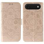 เคสโทรศัพท์หนังลายพระอาทิตย์ Mandala สำหรับนูน สำหรับ iPhone 16e / 17e, สำหรับ iPhone 17 Pro Max, สำหรับ iPhone 17 Pro, สำหรับ iPhone 17, สำหรับ iPhone Air, สำหรับ iPhone 15 Pro Max