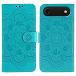 เคสโทรศัพท์หนังลายพระอาทิตย์ Mandala สำหรับนูน สำหรับ iPhone 16e / 17e, สำหรับ iPhone 17 Pro Max, สำหรับ iPhone 17 Pro, สำหรับ iPhone 17, สำหรับ iPhone Air, สำหรับ iPhone 15 Pro Max