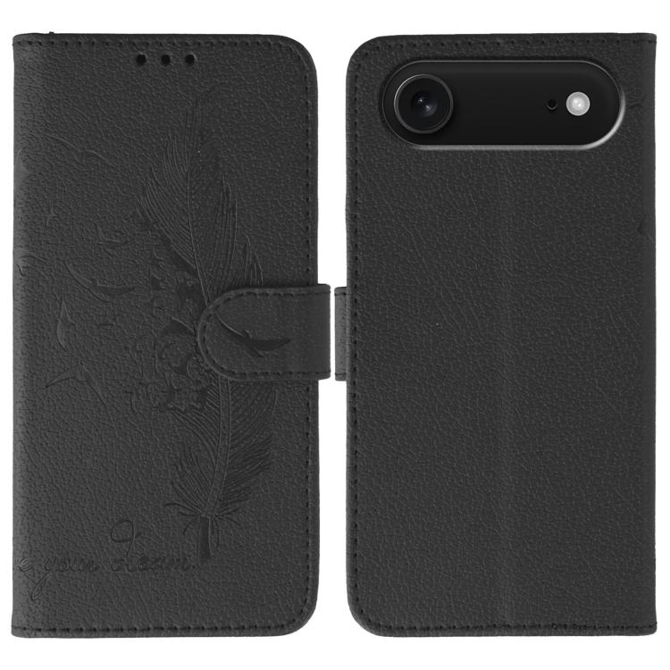 เคสโทรศัพท์หนังลายลิ้นจี่ลายขนนก สำหรับ iPhone 17 Pro Max, สำหรับ iPhone 17 Pro, สำหรับ iPhone 17, สำหรับ iPhone Air, สำหรับ iPhone 15 Pro Max, สำหรับ iPhone 15 Pro, สำหรับ iPhone 15 Plus, สำหรับ iPhone 15