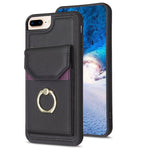 BF29 Organ Card Bag Ring Holder Phone Case, For iPhone XS Max, For iPhone 8 Plus / 7 Plus