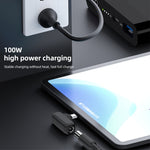 100W N 3.5X1.35mm Female to USB-C/Type-C Male Plug Charging Adapter, 3.5X1.35mm