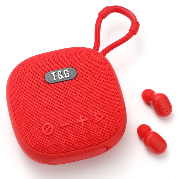 ลำโพงบลูทูธ T&G TG-813 2 in 1 TWS พร้อมหูฟังและกล่องชาร์จ