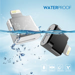 อะแดปเตอร์ MicroDrive 8 พิน เป็น TF Card สำหรับ iPhone & iPad, เครื่องอ่านการ์ด TF