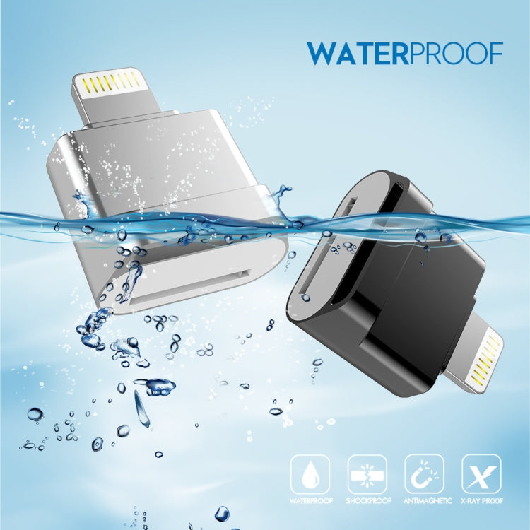 อะแดปเตอร์ MicroDrive 8 พิน เป็น TF Card สำหรับ iPhone & iPad, เครื่องอ่านการ์ด TF