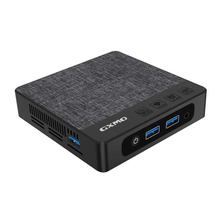 GXMO N42 มินิพีซี Windows 11 Intel Gemini Lake N4020C พร้อม NVME SSD WiFi คอมพิวเตอร์เดสก์ท็อปมินิ, 4GB+64GB, 4GB+64GB+256GB