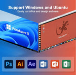 GXMO N42 มินิพีซี Windows 11 Intel Gemini Lake N4020C พร้อม NVME SSD WiFi คอมพิวเตอร์เดสก์ท็อปมินิ, 4GB+64GB, 4GB+64GB+256GB