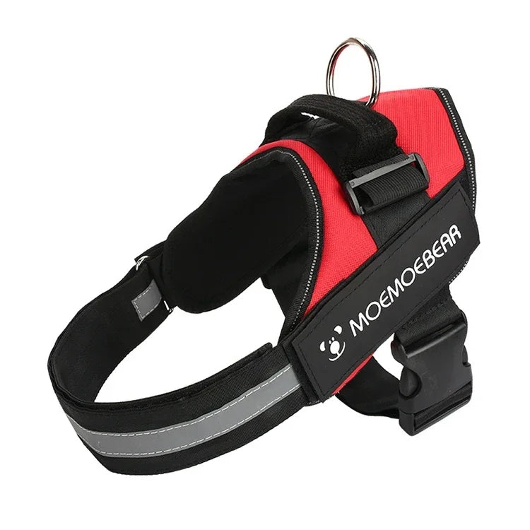 สายรัดอกผ้าฝ้าย Oxford กันสุนัขวิ่ง K9 สายจูงแรงดึง, M สำหรับ 13-23 กก., L สำหรับ 23-30 กก., XL สำหรับ 28-40 กก., XXL สำหรับ 40-70 กก., S สำหรับ 6-14 กก.