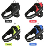 สายรัดอกผ้าฝ้าย Oxford กันสุนัขวิ่ง K9 สายจูงแรงดึง, M สำหรับ 13-23 กก., L สำหรับ 23-30 กก., XL สำหรับ 28-40 กก., XXL สำหรับ 40-70 กก., S สำหรับ 6-14 กก.