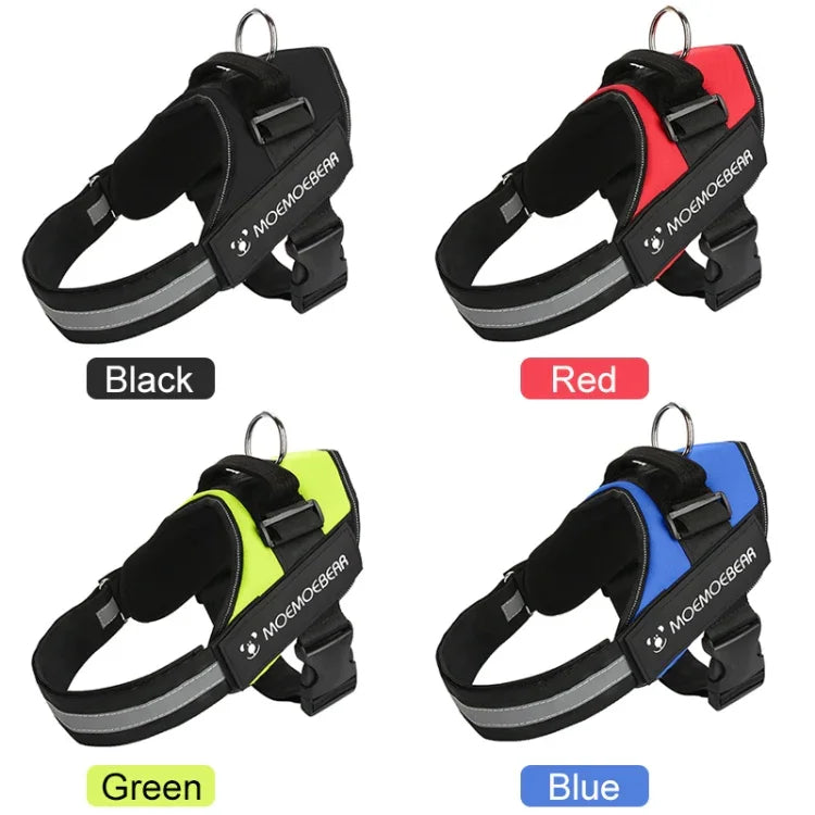 สายรัดอกผ้าฝ้าย Oxford กันสุนัขวิ่ง K9 สายจูงแรงดึง, M สำหรับ 13-23 กก., L สำหรับ 23-30 กก., XL สำหรับ 28-40 กก., XXL สำหรับ 40-70 กก., S สำหรับ 6-14 กก.