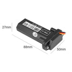 ระบบติดตามยานพาหนะกันน้ำขนาดเล็ก 3 ขา 9V-30V GPS, รุ่น 4G สำหรับสหรัฐอเมริกา, ออสเตรเลีย, ยุโรป