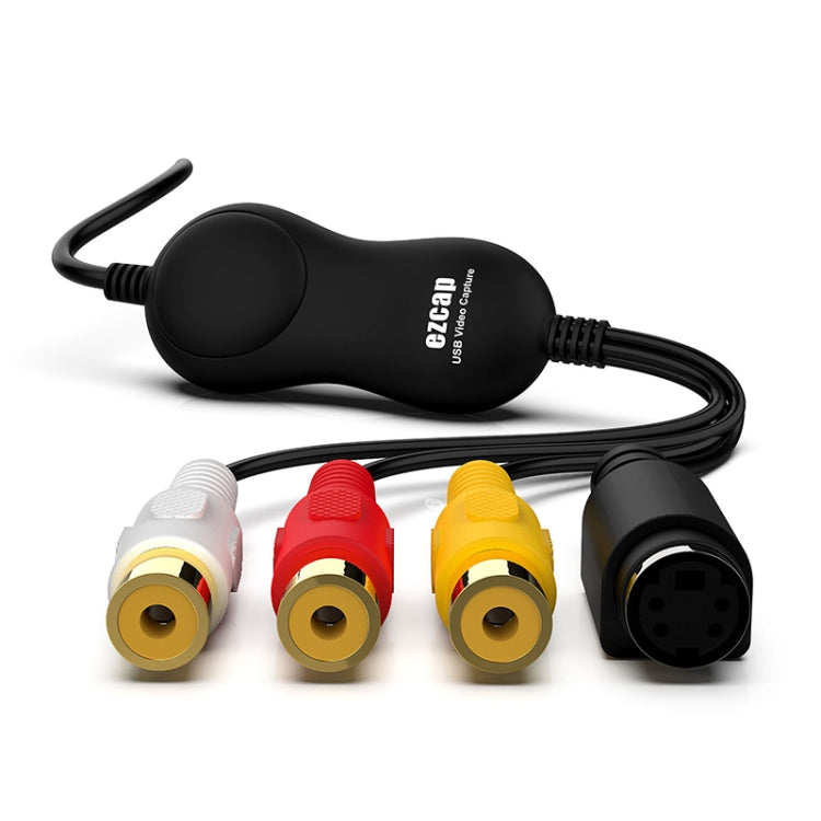 Ezcap 158A การ์ดจับภาพวิดีโอ USB2.0 UVC ไม่ต้องติดตั้งไดรเวอร์, Ezcap 158A